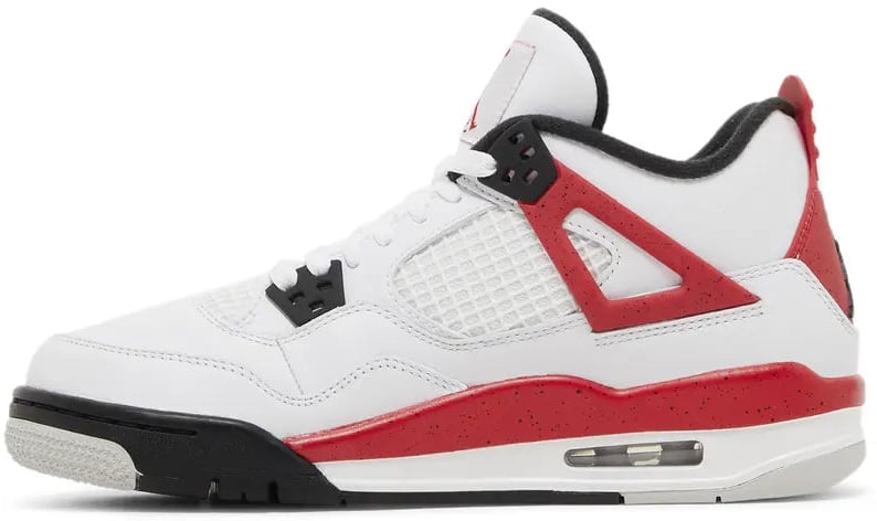 Asics Jordan 4 Retro Red Cement GS Rood