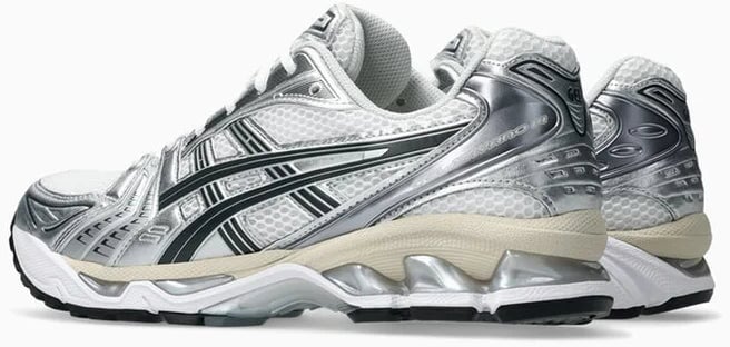 Asics ASICS Gel-Kayano 14 White Graphite Grey Grijs