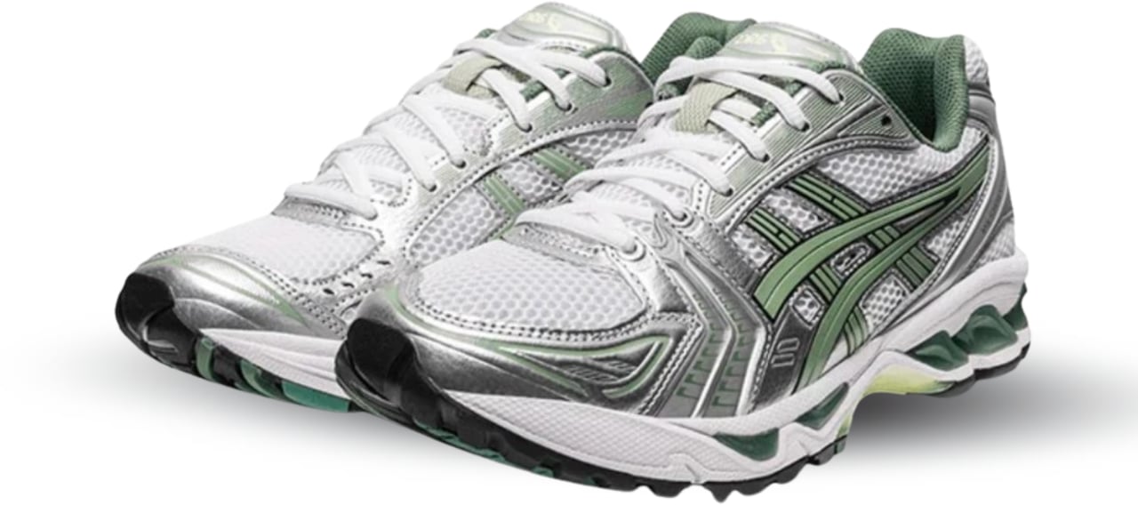 Asics ASICS Gel-Kayano 14 White Pure Silver Slate Grey Sage Divers