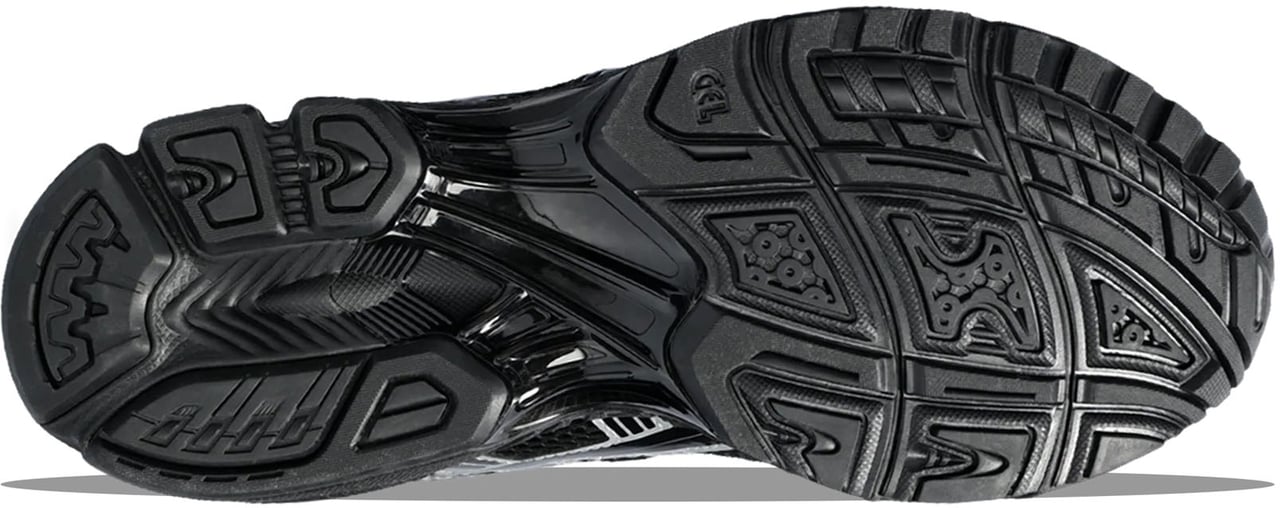 Asics Sneakers Black/Pure Silver Zwart