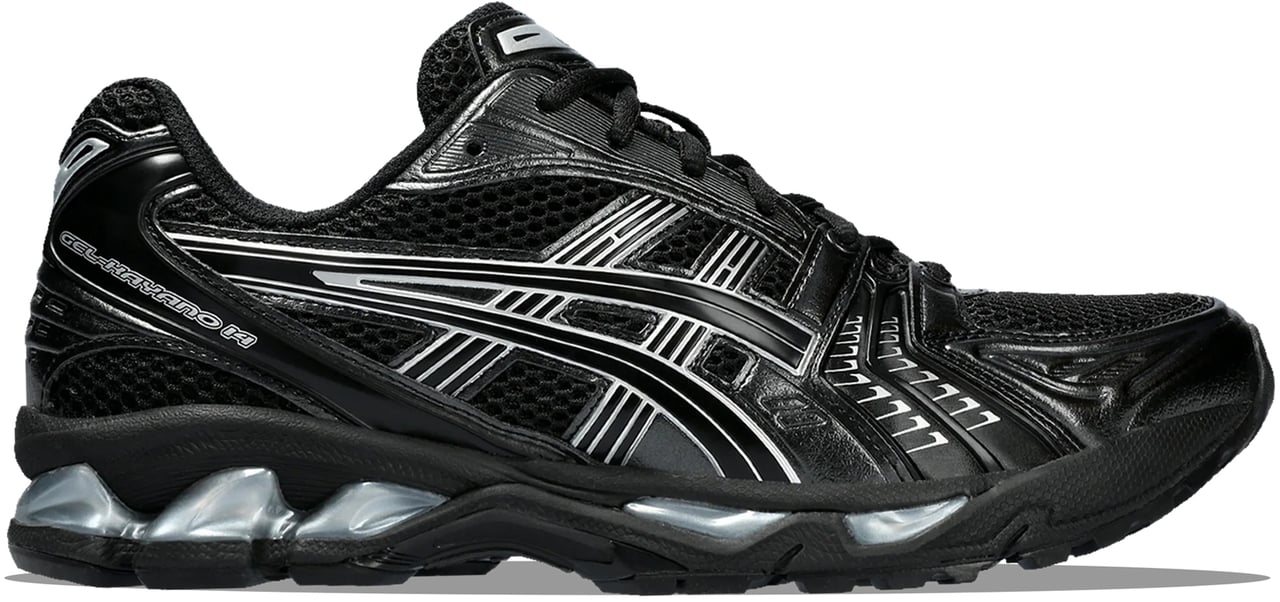 Asics Sneakers Black/Pure Silver Zwart
