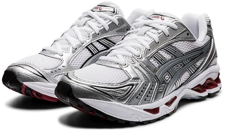 ASICS Gel-Kayano 14 White Pure Silver Wit