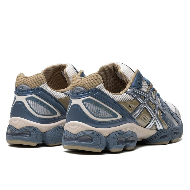 Asics ASICS Gel-Nimbus 9 Oatmeal Ironclad Blauw