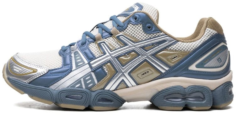Asics ASICS Gel-Nimbus 9 Oatmeal Ironclad Blauw
