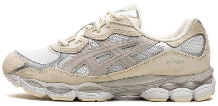 Asics ASICS Gel-NYC White Oyster Grey Grijs