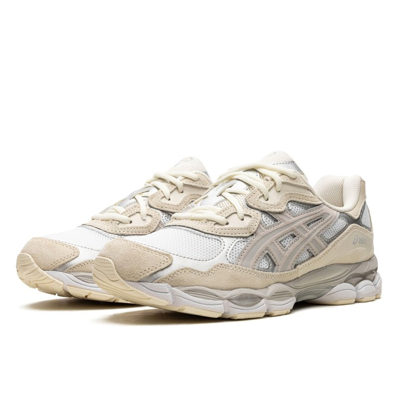 Asics ASICS Gel-NYC White Oyster Grey Grijs