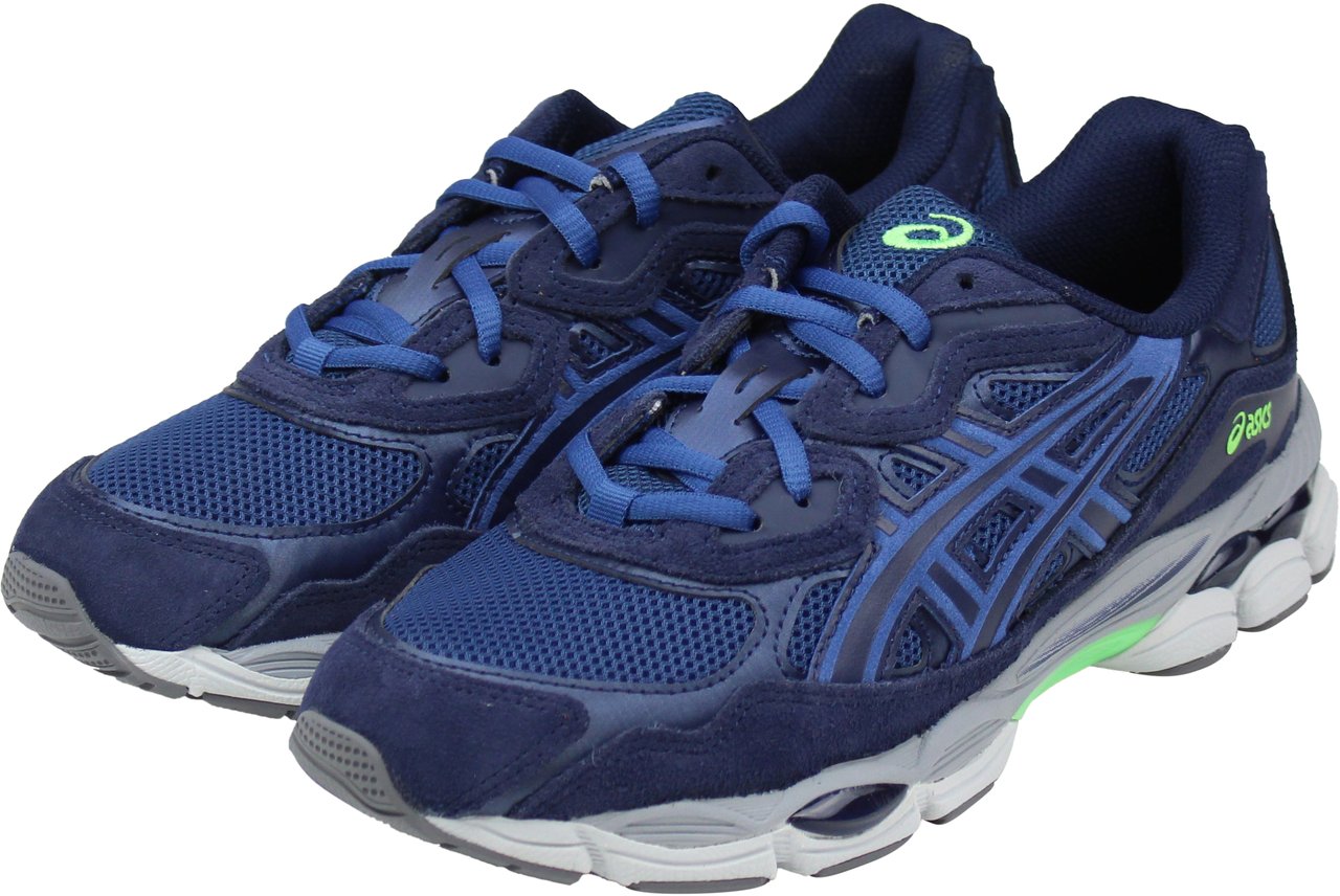 Asics ASICS Gel-NYC 'Navy Neon' Blauw