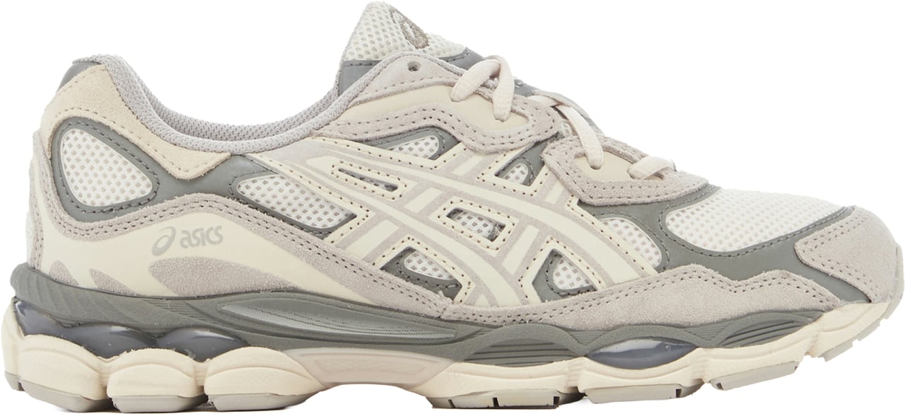 Asics Sneakers Cream/Oyster Grey Lichtgrijs