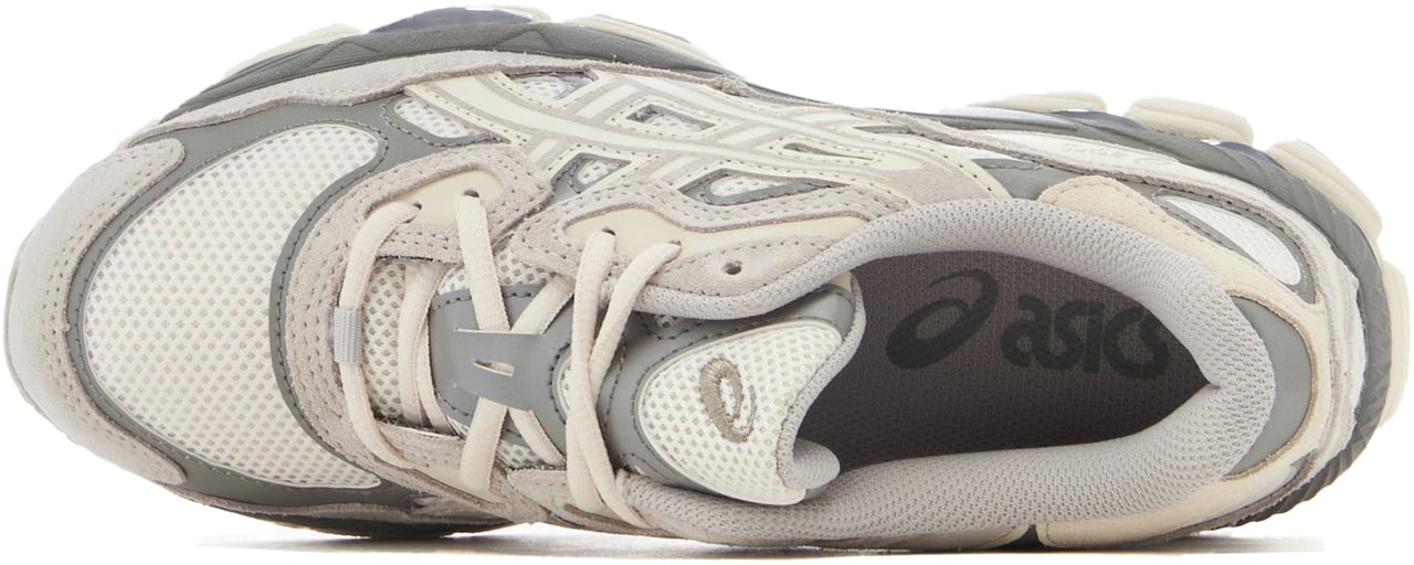 Asics Sneakers Cream/Oyster Grey Lichtgrijs