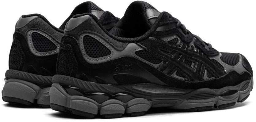 Asics Sneakers Nero Donkergrijs