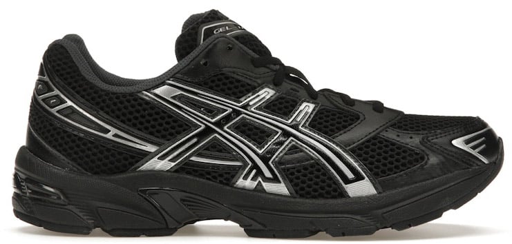 Asics ASICS Gel-1130 Black Pure Silver Zwart