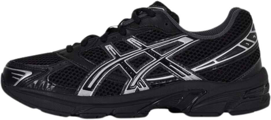 Asics Sneakers Black/Pure Silver Zwart