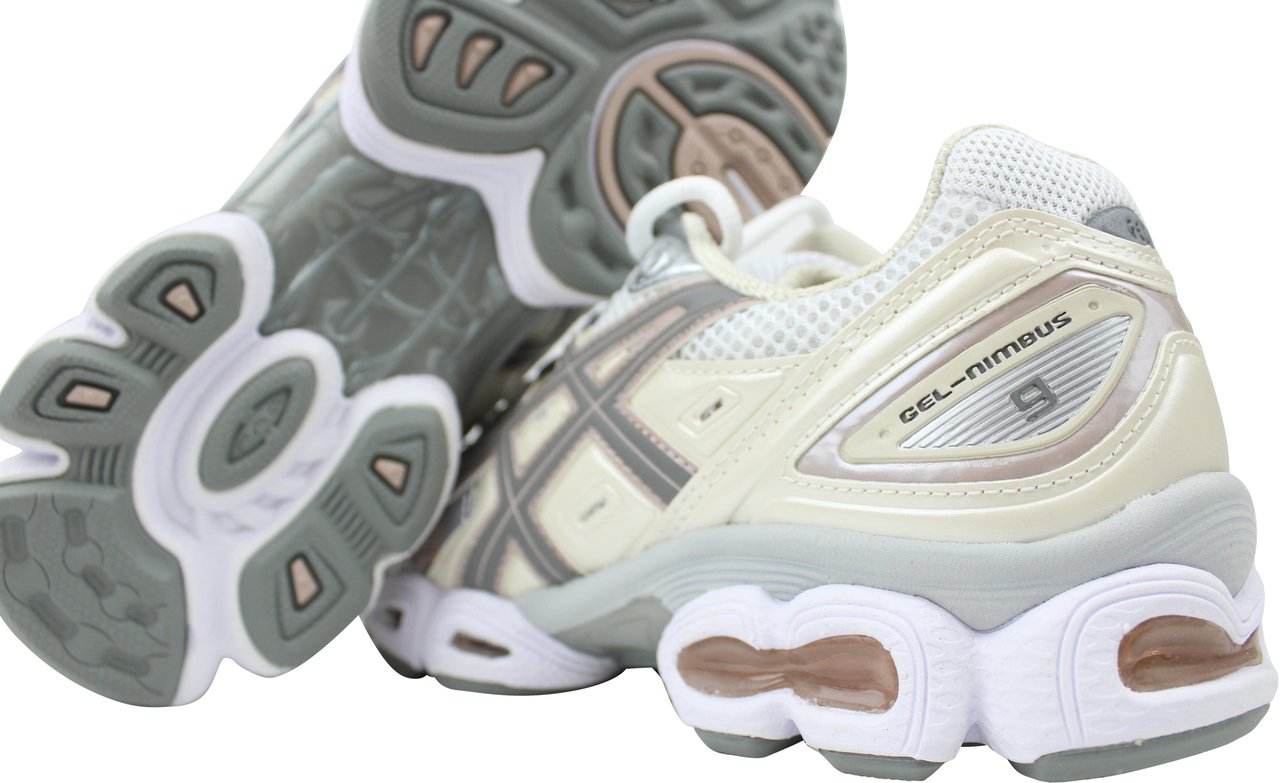 Asics ASICS Gel-Nimbus 9 'White Oatmeal' (Women's) Wit
