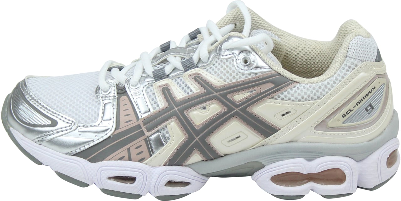 Asics ASICS Gel-Nimbus 9 'White Oatmeal' (Women's) Wit