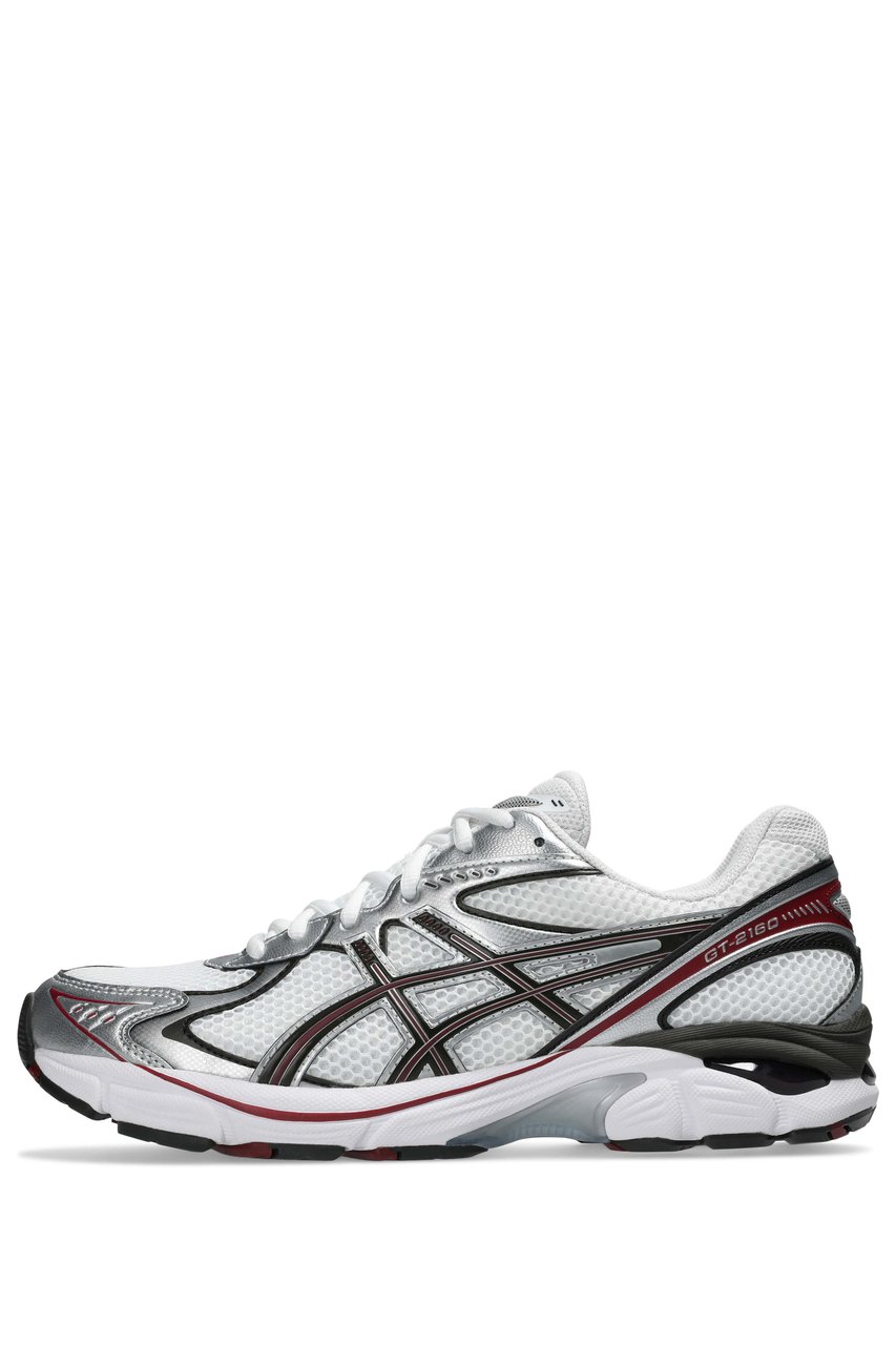 Asics White Burgundy Gt-2160 Sneakers Wit