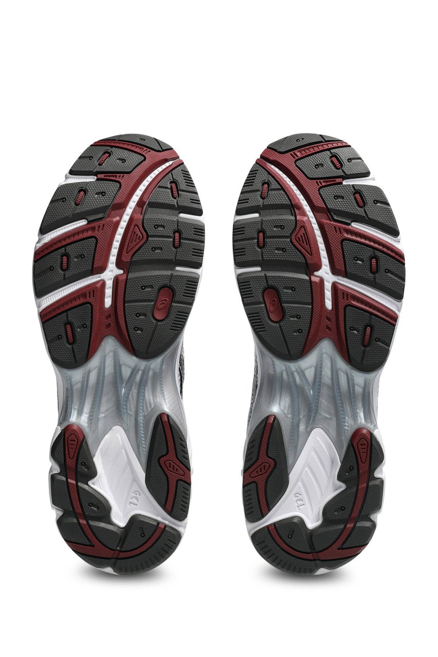 Asics White Burgundy Gt-2160 Sneakers Wit