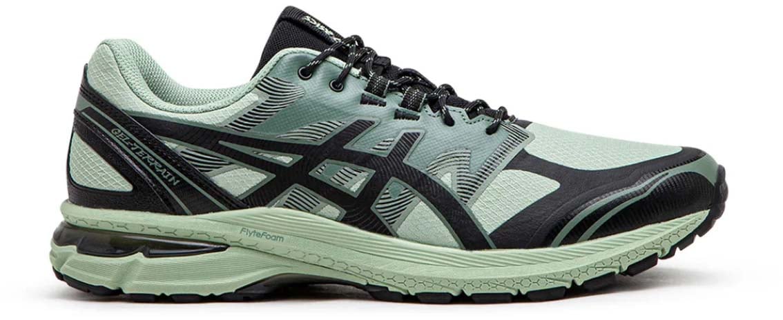 Asics Gel-terrain Dark Jade Sneakers Groen