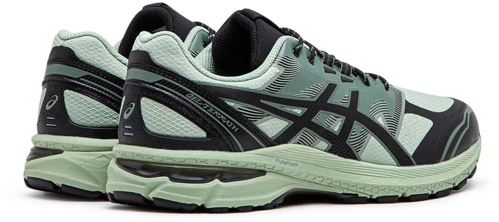 Asics Gel-terrain Dark Jade Sneakers Groen
