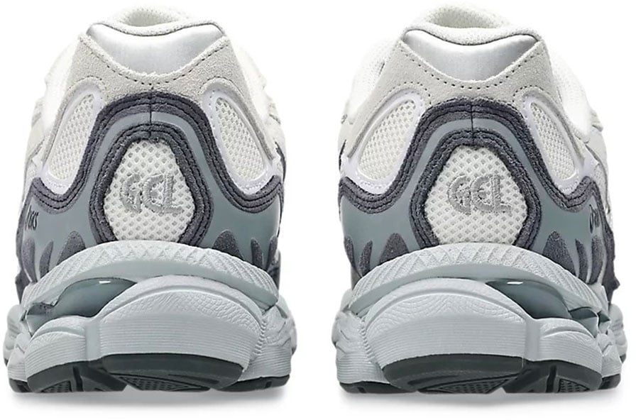 asics gel nyc mesh blanc gris Beige