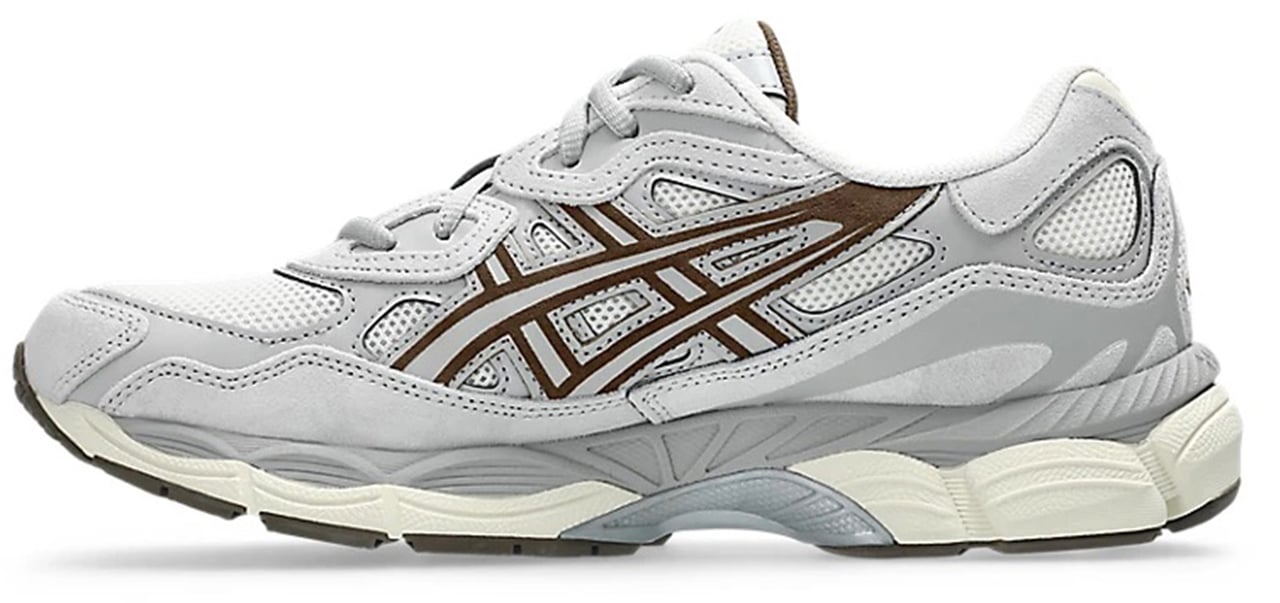 Asics Sneakers Cream/Cement Grey Lichtgrijs