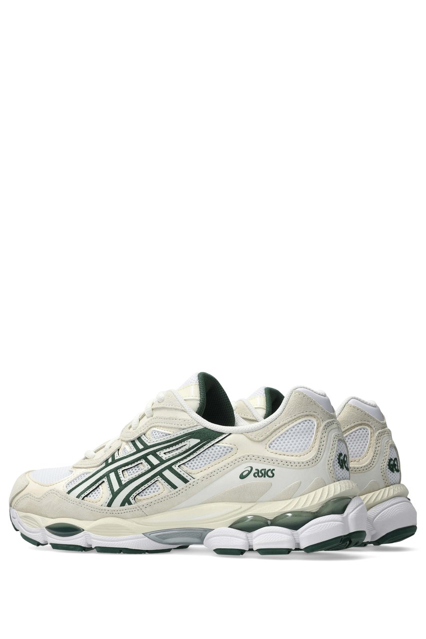 Asics White Green Gel-Nyc Sneakers Wit