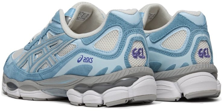 ASICS Gel-NYC Cream Arctic Sky Lichtblauw
