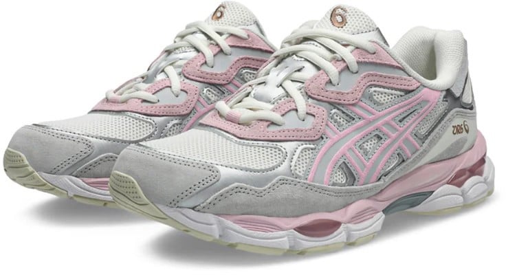 Asics ASICS Gel-NYC Concrete Barely Rose Lichtgrijs