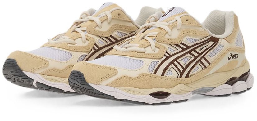 Asics Sneakers Beige Wit