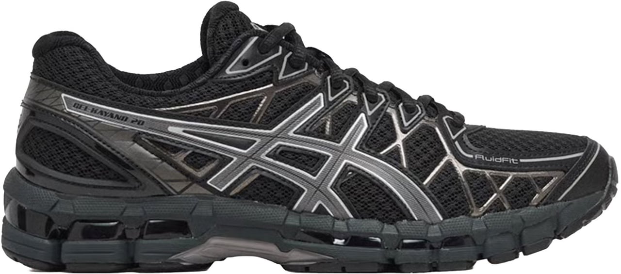 Asics Sneakers Black/Clay Grey Zwart