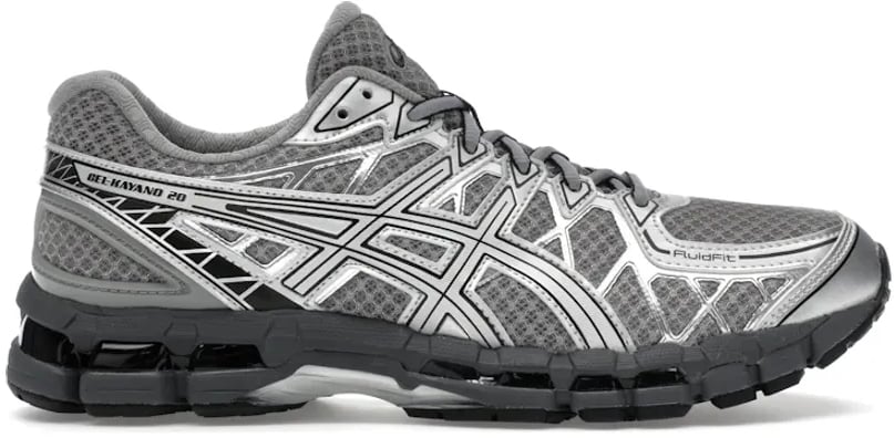 Asics ASICS Gel-Kayano 20 Gravel Pure Silver Zilver