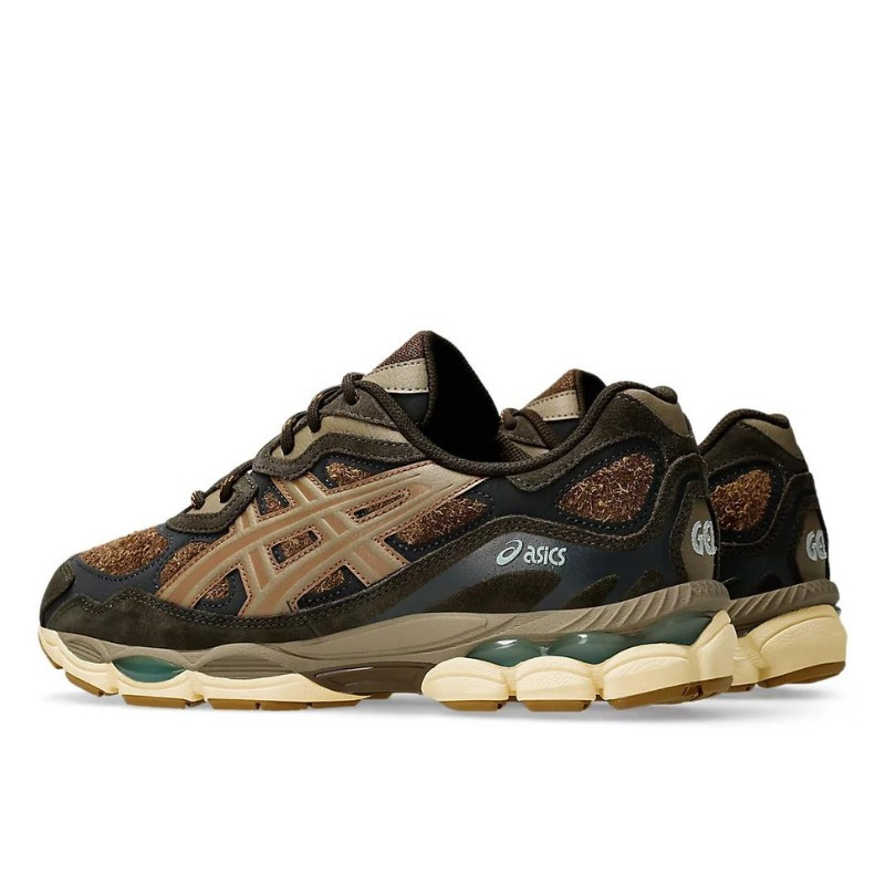 Asics ASICS Gel-NYC Brown Storm Tan Presidio Grijs
