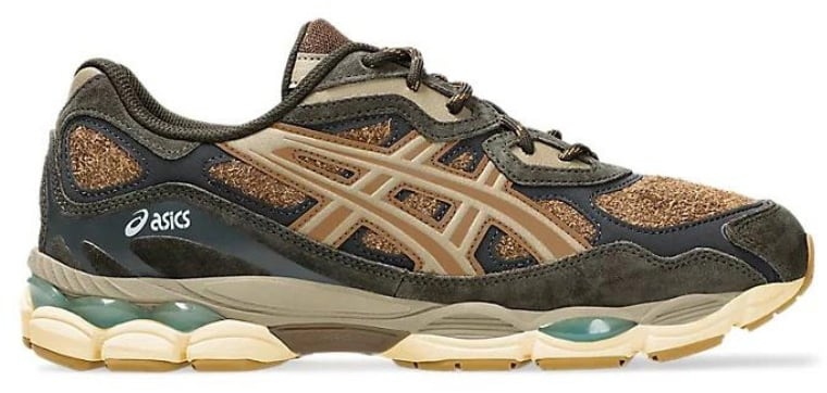 Asics ASICS Gel-NYC Brown Storm Tan Presidio Grijs