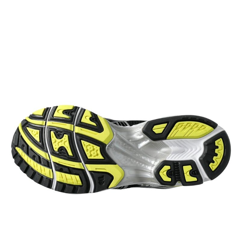 Asics ASICS Gel-Kayano 14 Black Lemon Spark Zwart