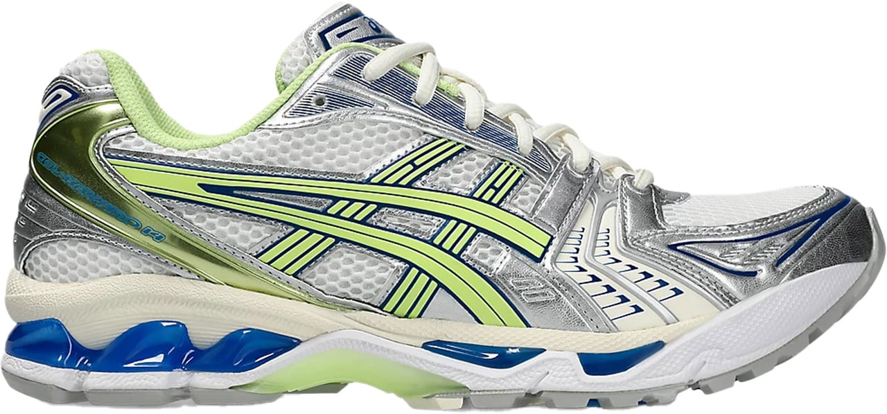 Asics Sneakers Whitelime Green Wit