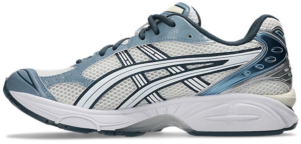 Asics Sneakers Cream/Raw Indigo Blauw