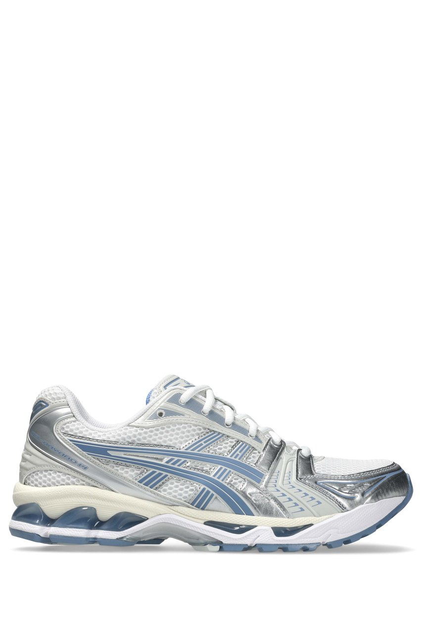 Asics White Light Navy Gel-Kayano 14 Sneakers Grijs
