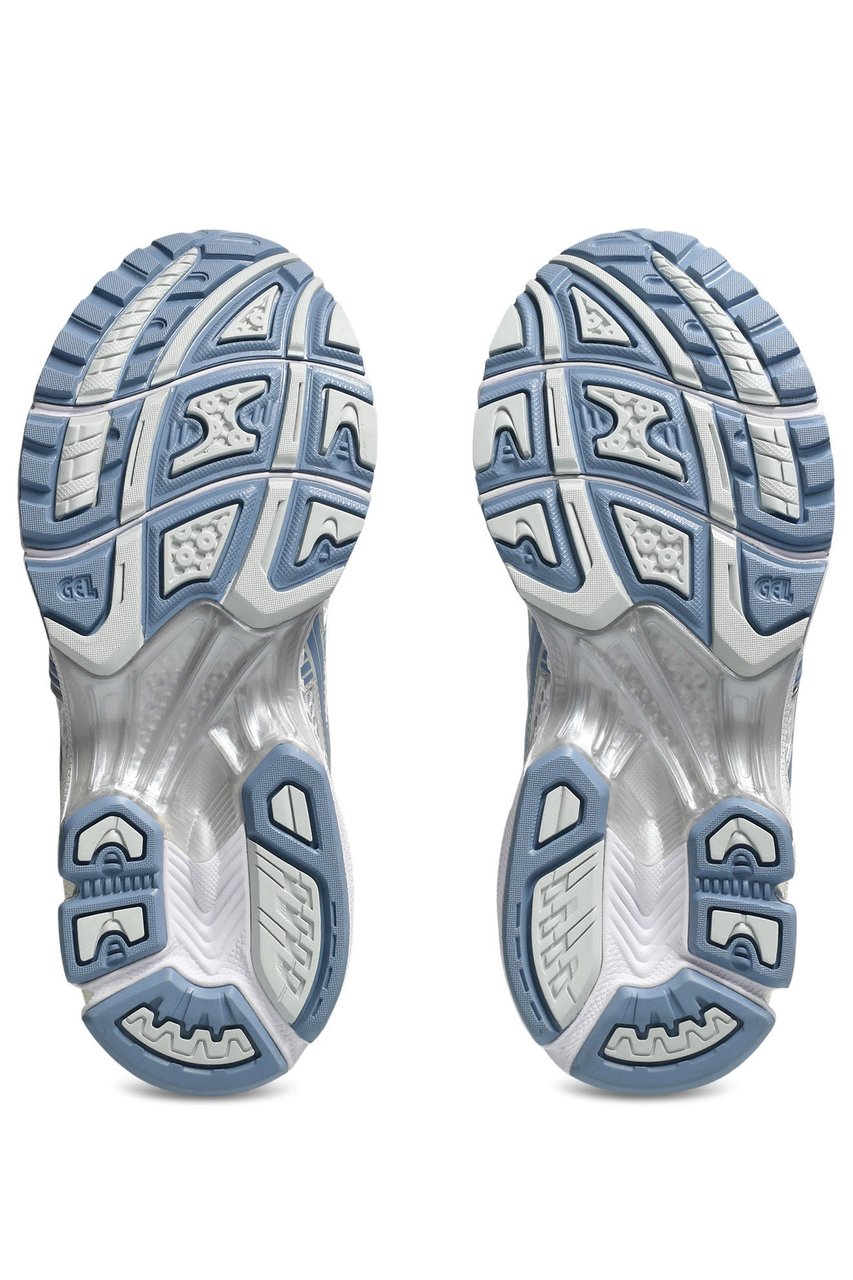 Asics White Light Navy Gel-Kayano 14 Sneakers Grijs
