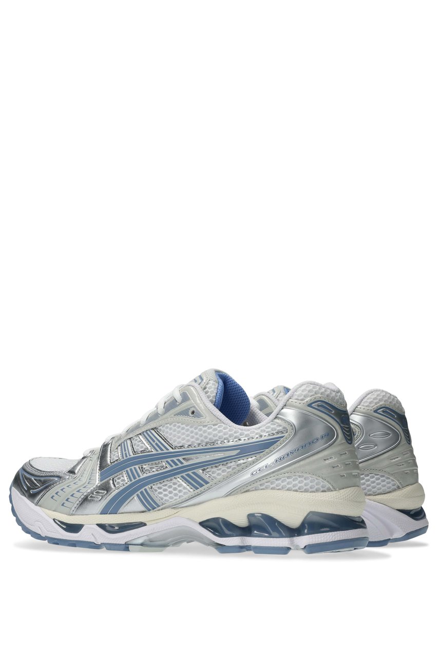 Asics White Light Navy Gel-Kayano 14 Sneakers Grijs