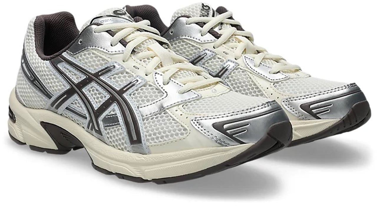 Asics Sneakers Cream/Cocoa Powder Wit