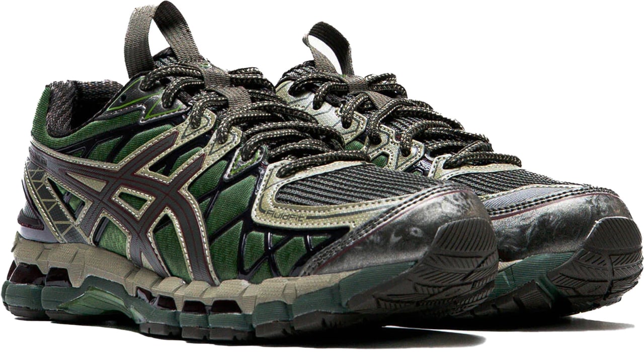Asics Sneakers Green Groen