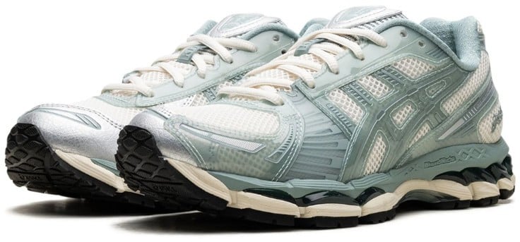 Asics ASICS Gel-Kayano 12.1 Kith Cream Sage Zwart