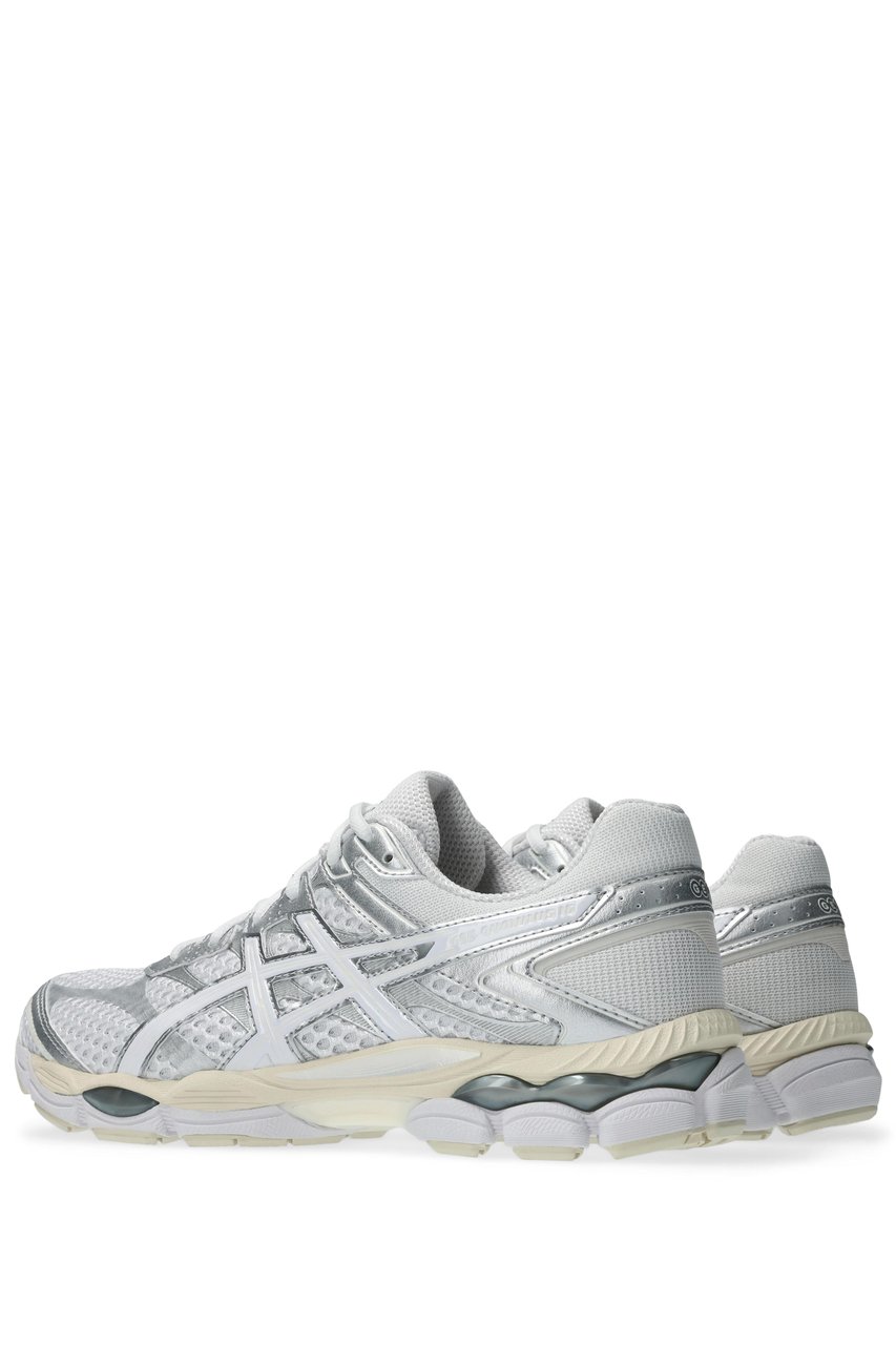 Asics White Silver Gel-Cumulus 16 Sneakers Wit