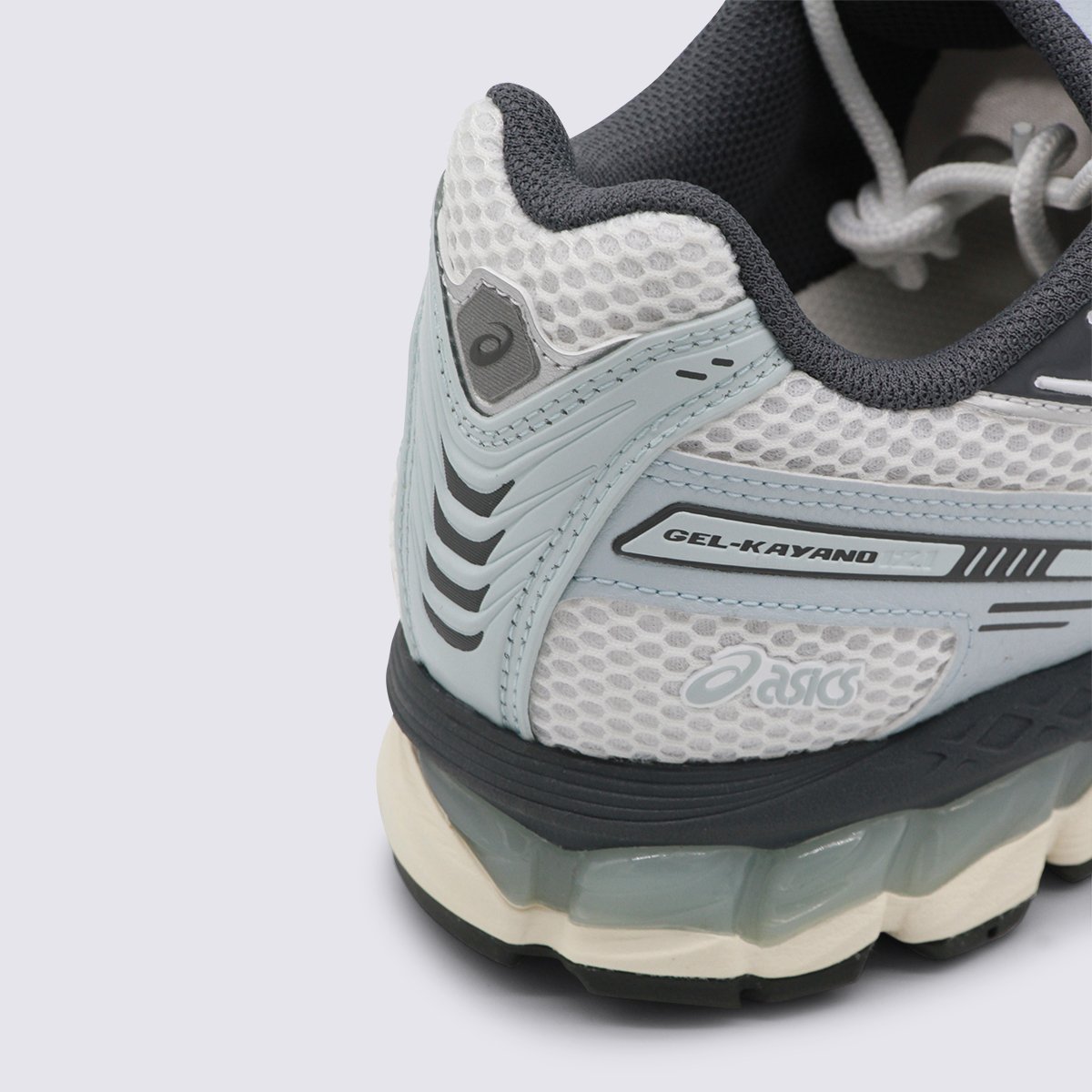 Asics Breathable Mesh Sneakers with Gel Technology Grijs