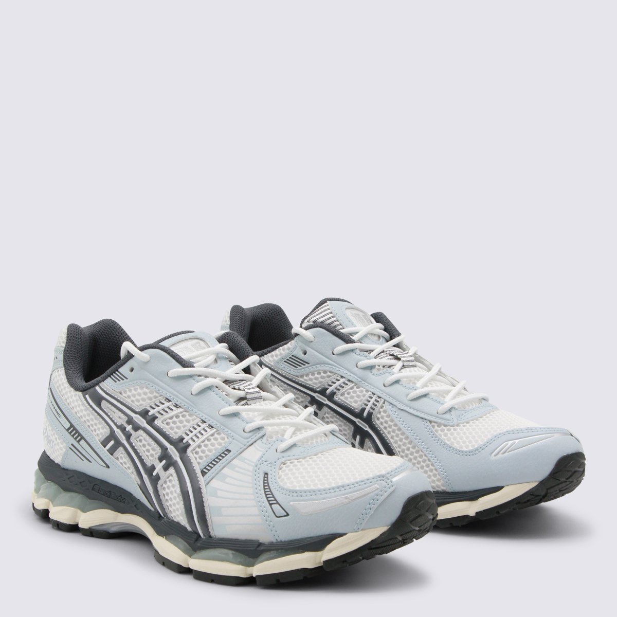 Asics Breathable Mesh Sneakers with Gel Technology Grijs