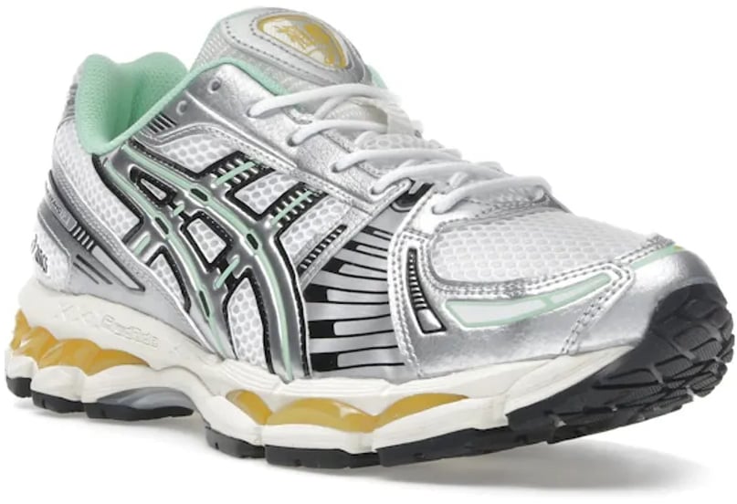 Asics ASICS Gel-Kayano 12.1 Silver Green Orange Zwart