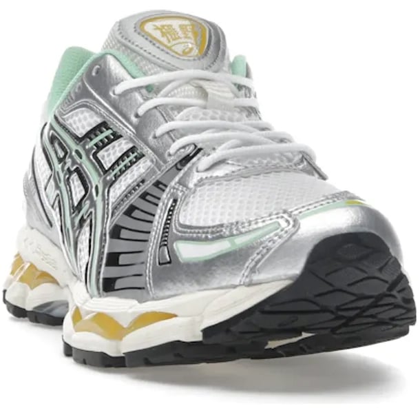 Asics ASICS Gel-Kayano 12.1 Silver Green Orange Zwart