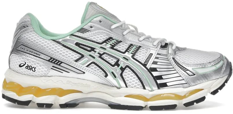 Asics ASICS Gel-Kayano 12.1 Silver Green Orange Zwart