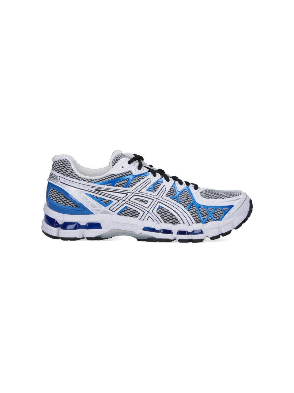 Asics "Gel-Kayano 20" Sneakers White Blauw