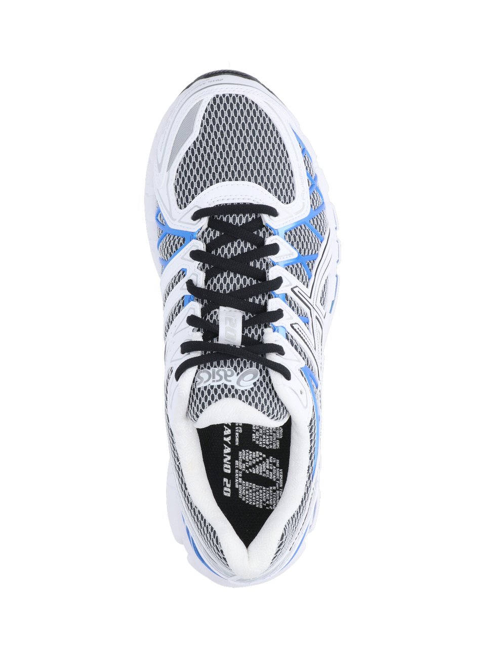 Asics "Gel-Kayano 20" Sneakers White Blauw