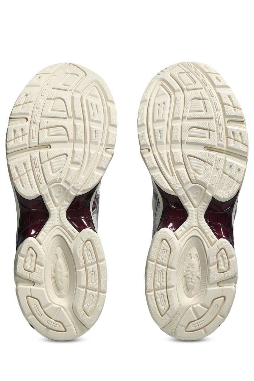 Asics White Gel-1130 Retro Running Sneakers Grijs
